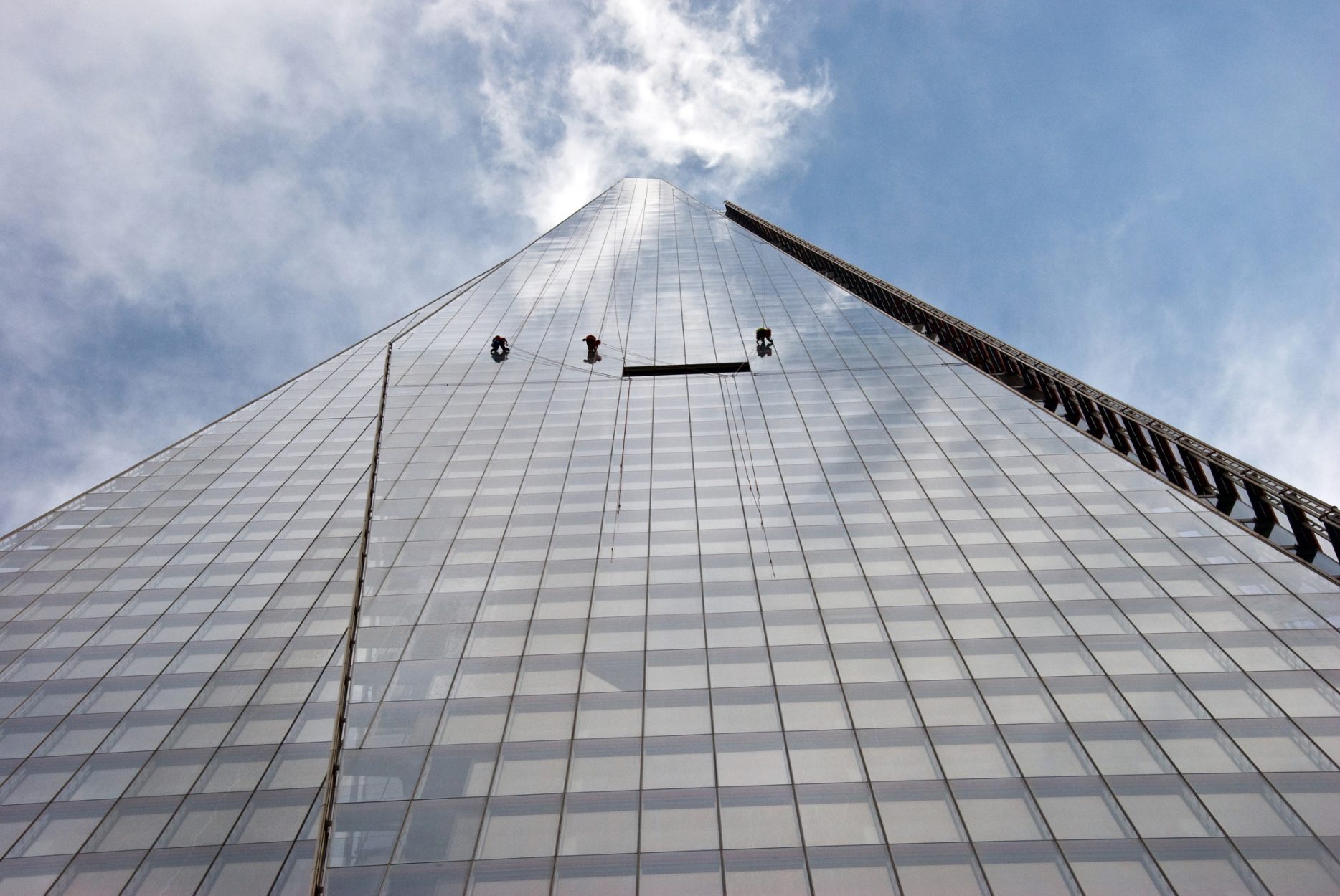 The Shard Window Cleaning, London
