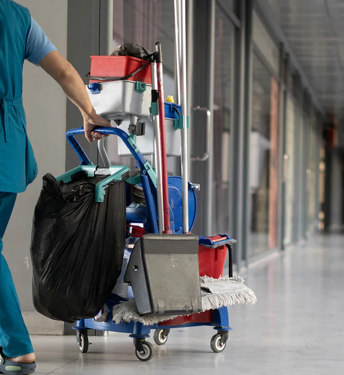 Professional hospital cleaning backed by compliance and care