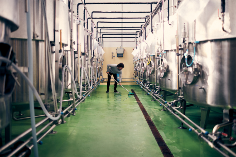 High-Level Factory Cleaning